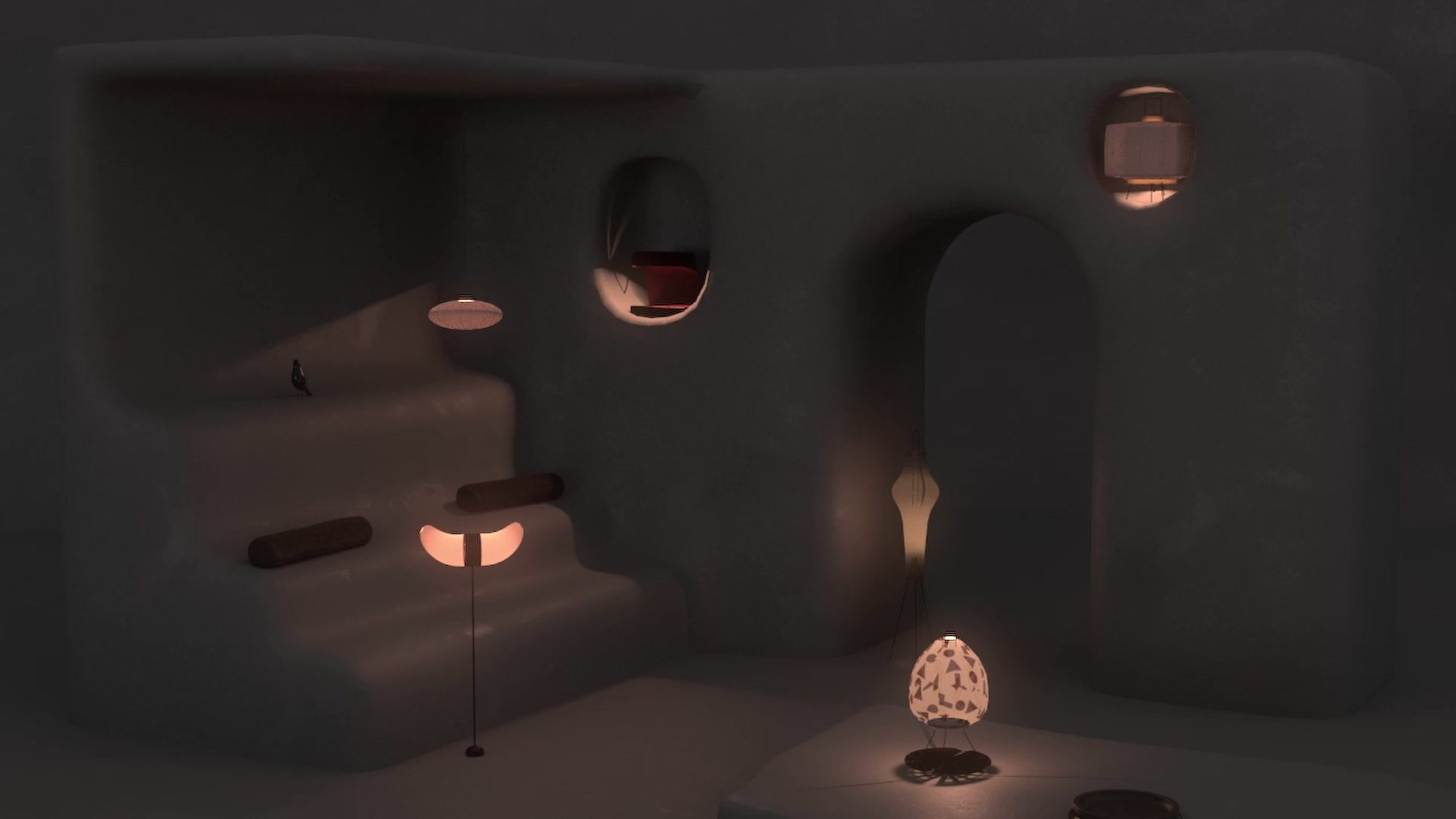 Vitra House — pieza de 3D y VFX de Ángela Maro
